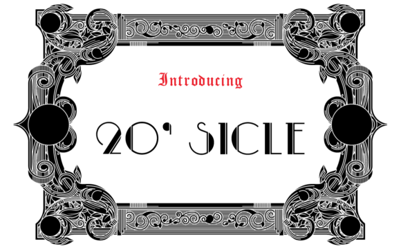 20 Siecle: A Timeless Sans Serif for Vintage-Inspired Crafts