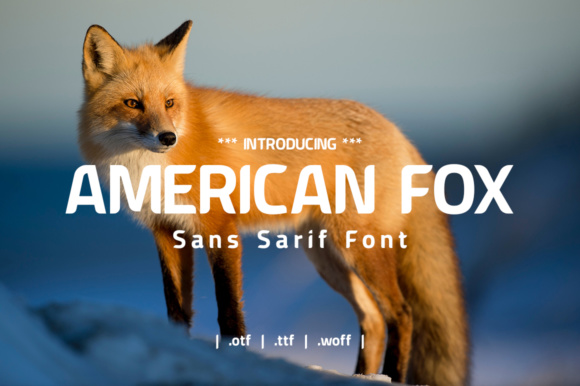 American Fox: A Bold Sans Serif Font for Scroll-Stopping Marketing