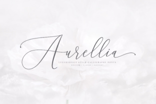 Aurellia: A Timeless Script Font for Elegant Branding