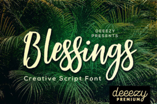 Blessings: A Script Font That Adds Warmth to Your Digital Brand