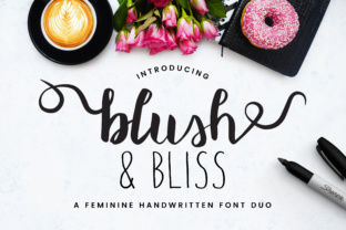 Blush Bliss: A Font Duo for Stylish Web Design