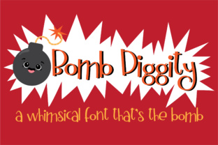 Bomb Diggity: A Playful Sans Serif Font That Lifts Your Brand