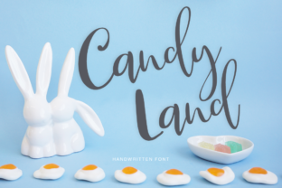 Candy Land: A Script Font for Editorial Design