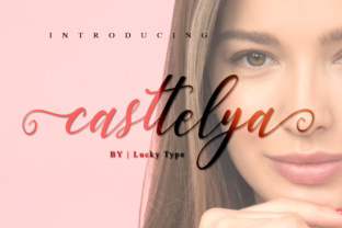 Casttelya: A Sweet, Dancing Script Font for Thoughtful Editorial Design