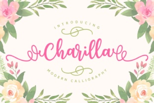 Charilla: A Classical Script Font for Modern Editorial Design