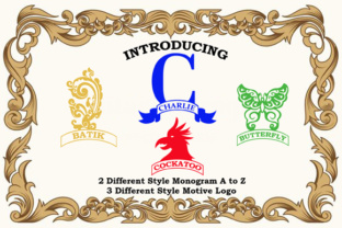Charlie Monogram: A Script Handwritten Font for Crafters & Makers