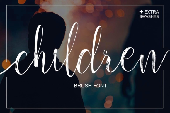 Children: A Font That Adds Refined Rustic Charm to Your Brand