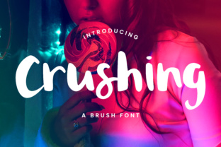 Crushing Font: Playful, Polished Branding for Small Businesses