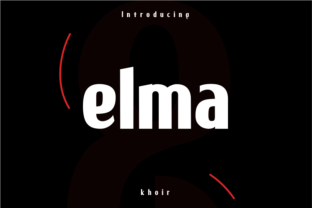 Elma: A Modern Sans Serif Font for Handmade Creators