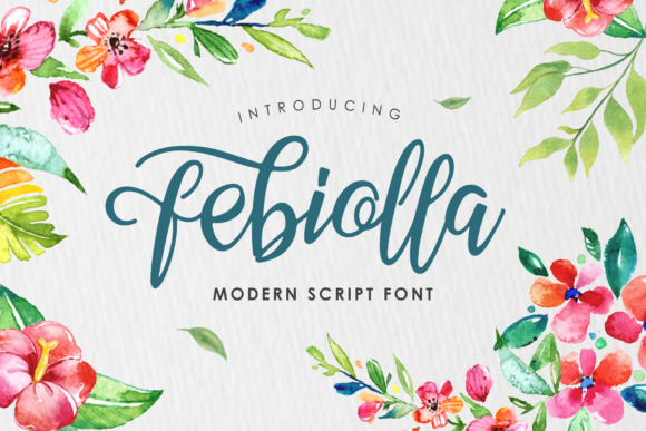 Febiolla Script: A Versatile Script Font for Editorial Design