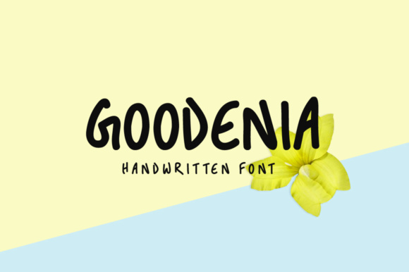 Goodenia: A Handwritten Font That Feels Like a Thoughtful Pause