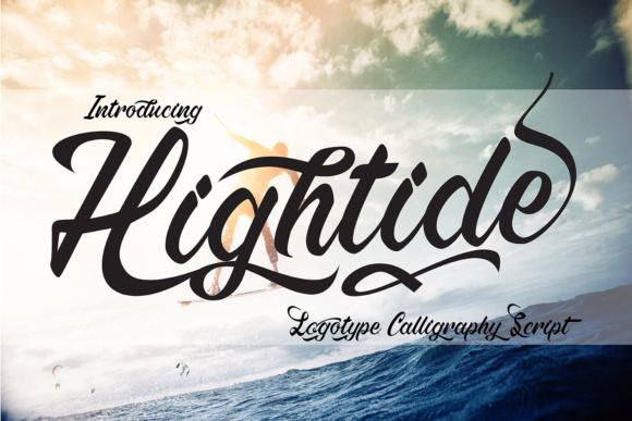 Hightide: A Script Font That Elevates Your Brand’s Visual Story