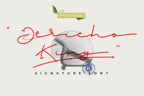 Jericho King: A Modern Script Font for Digital Branding