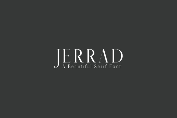 Jerrad: A Serif Font That Elevates Branding with Style
