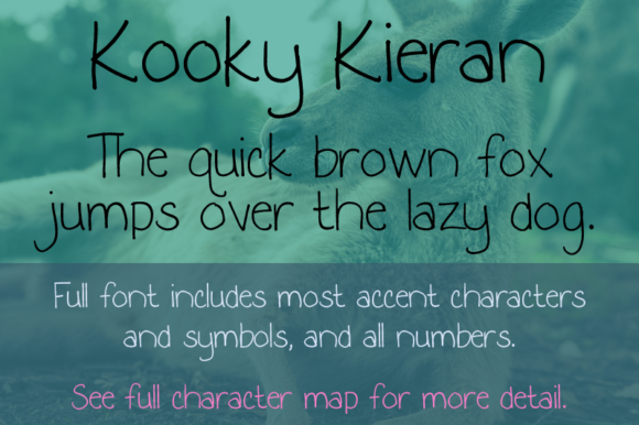 Kooky Kieran: A Font That Adds Character to Your Editorial Design