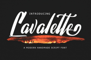 Lavalette: A Script Font That Elevates Digital Branding