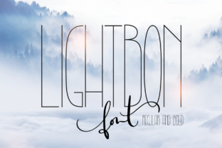 Lightbon: A Versatile Sans Serif for Digital Branding