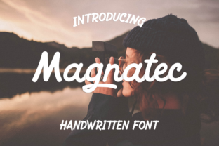 Magnatec: A Bold Script Font for Scroll-Stopping Brand Content