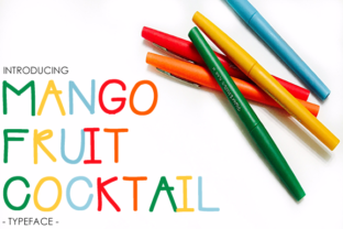 Mango Fruit Cocktail: A Sans Serif Font for Editorial Grace