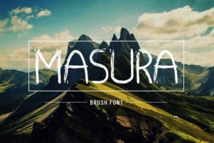 Masura: A Hand-Painted Brush Font That Feels Human