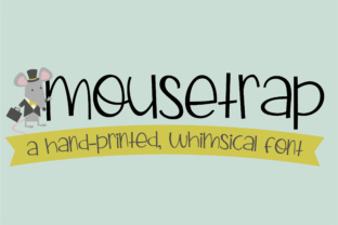 Mousetrap: A Playful, Professional Handwritten Font for Small Businesses