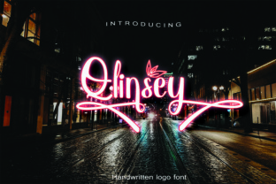 Qlinsey: A Modern Handwritten Font for Editorial Design
