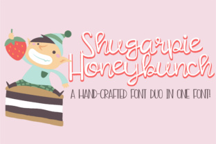Shugarpie Honeybunch: A Script Font with Heart and Versatility