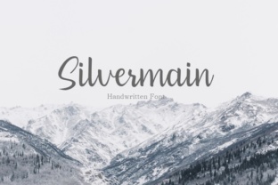 Silvermain: A Handwritten Script Font for Thoughtful Editorial Design