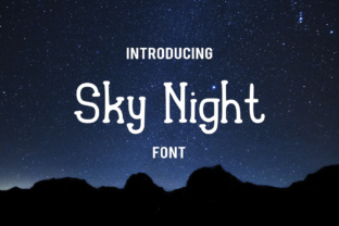 Sky Night: A Serif Font That Adds Charm to Branding