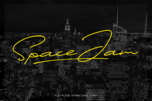 Space Jam: A Script Font That Adds Personality to Campaigns