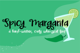 Spicy Margarita: A Whimsical Handwritten Typeface for Editorial Warmth