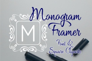 Square Monogram Framer: A Thoughtful Display Font for Editorial Moments