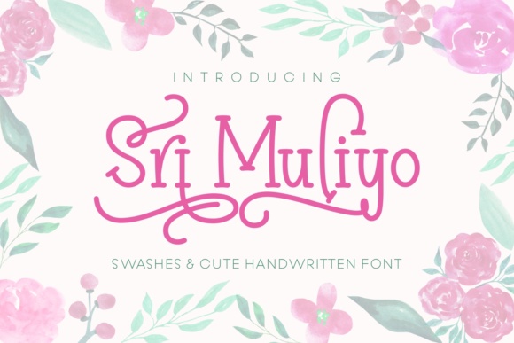 Sri Muliyo: A Handwritten Script Font with Quiet Confidence