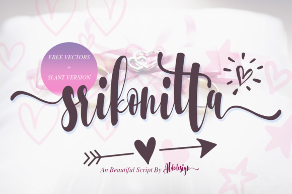Srikonitta: A Script Font for Heartfelt Campaigns