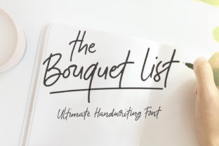 The Bouquet List: A Script Font That Elevates Branding