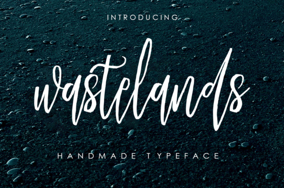 Wastelands: A Script Font for Bold Campaigns