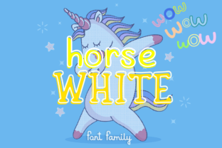 White Horse: A Script Handwritten Typeface That Feels Like a Quiet Smile