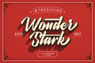 Wonder Stark: A Script Font That Elevates Branding