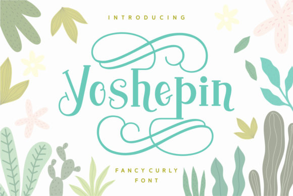 Yoshephin: A Luxurious Script Font for Thoughtful Branding