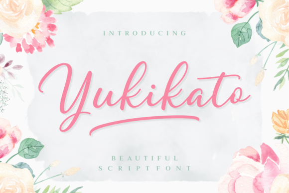 Yukikato: A Sweet, Feminine Script Font That Lifts Your Brand
