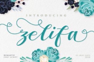 Zelifa: A Script Font That Breathes Life Into Your Creations